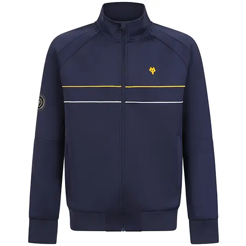 Wolverhampton Wanderers Kits Shop | Terrace Track Jacket – Navy Wolves Jerseys and Gear